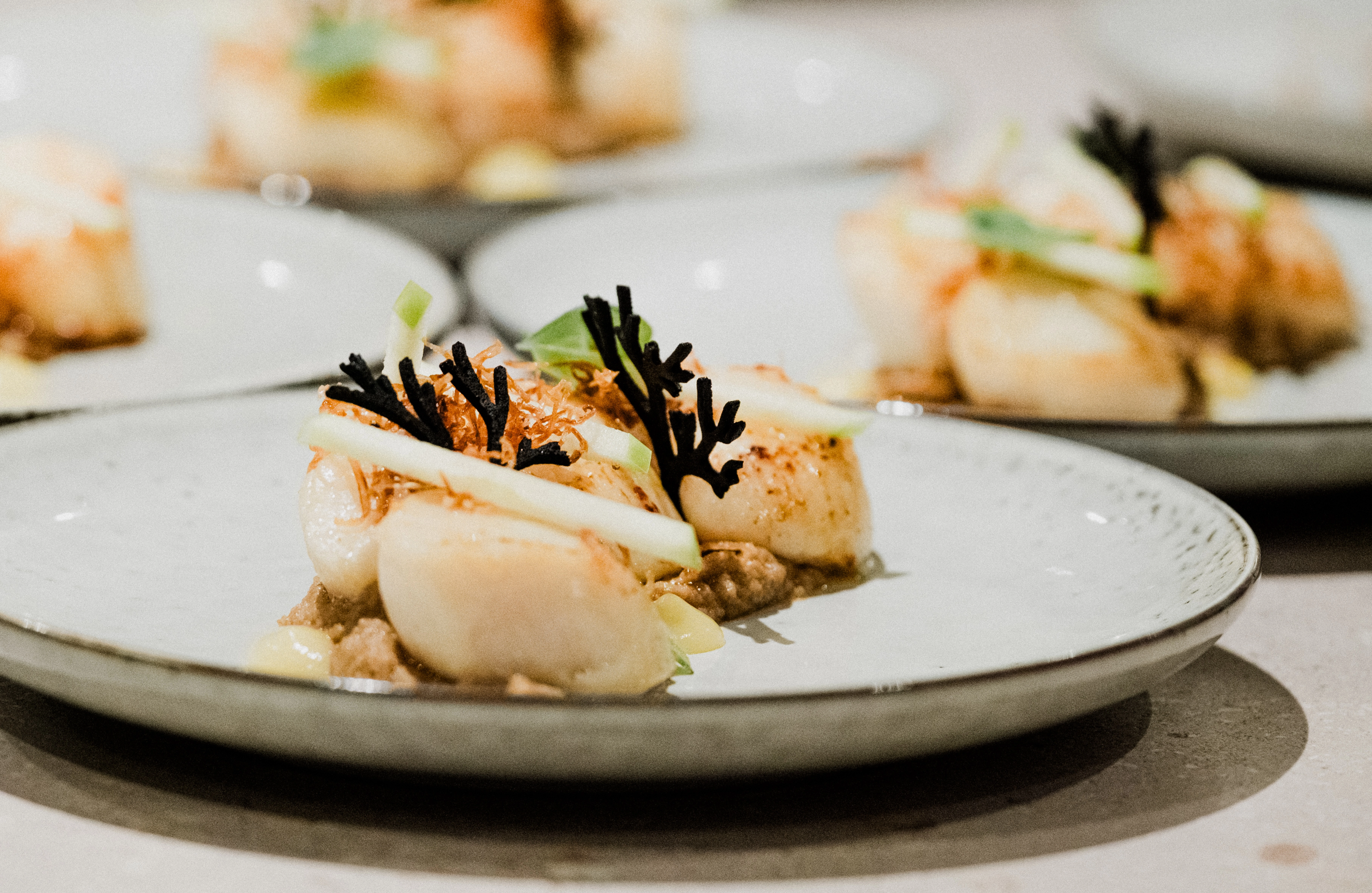 Sample three course menu