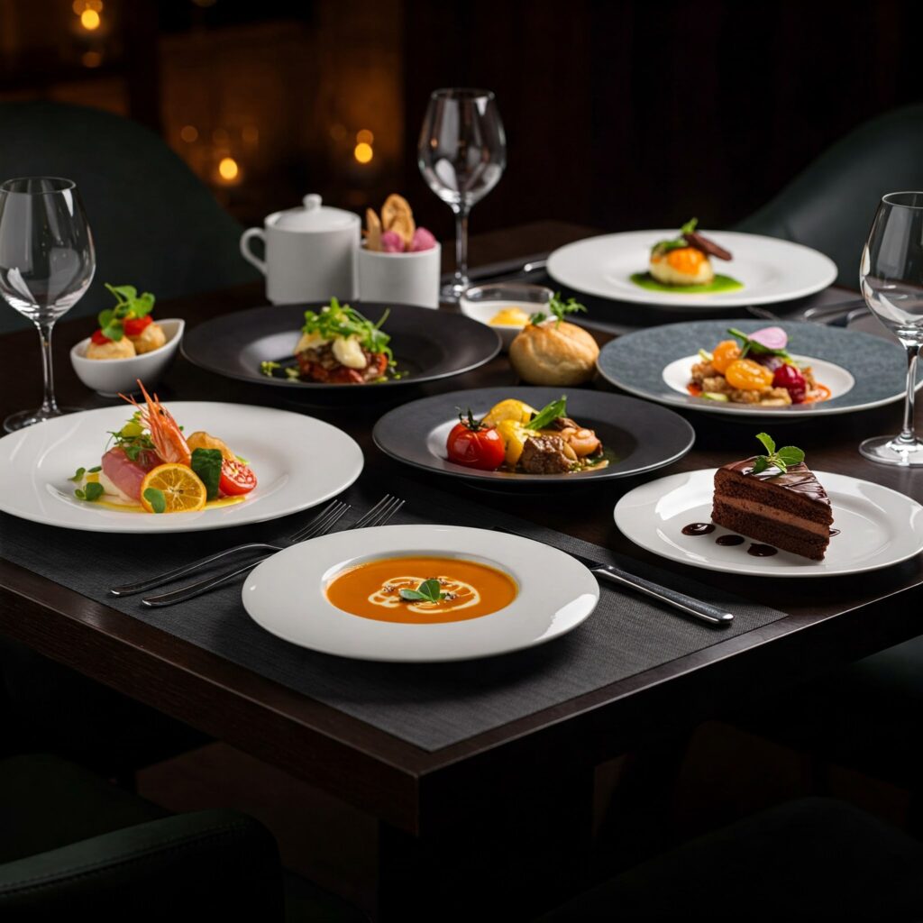 A FIVE COURSE JOURNEY