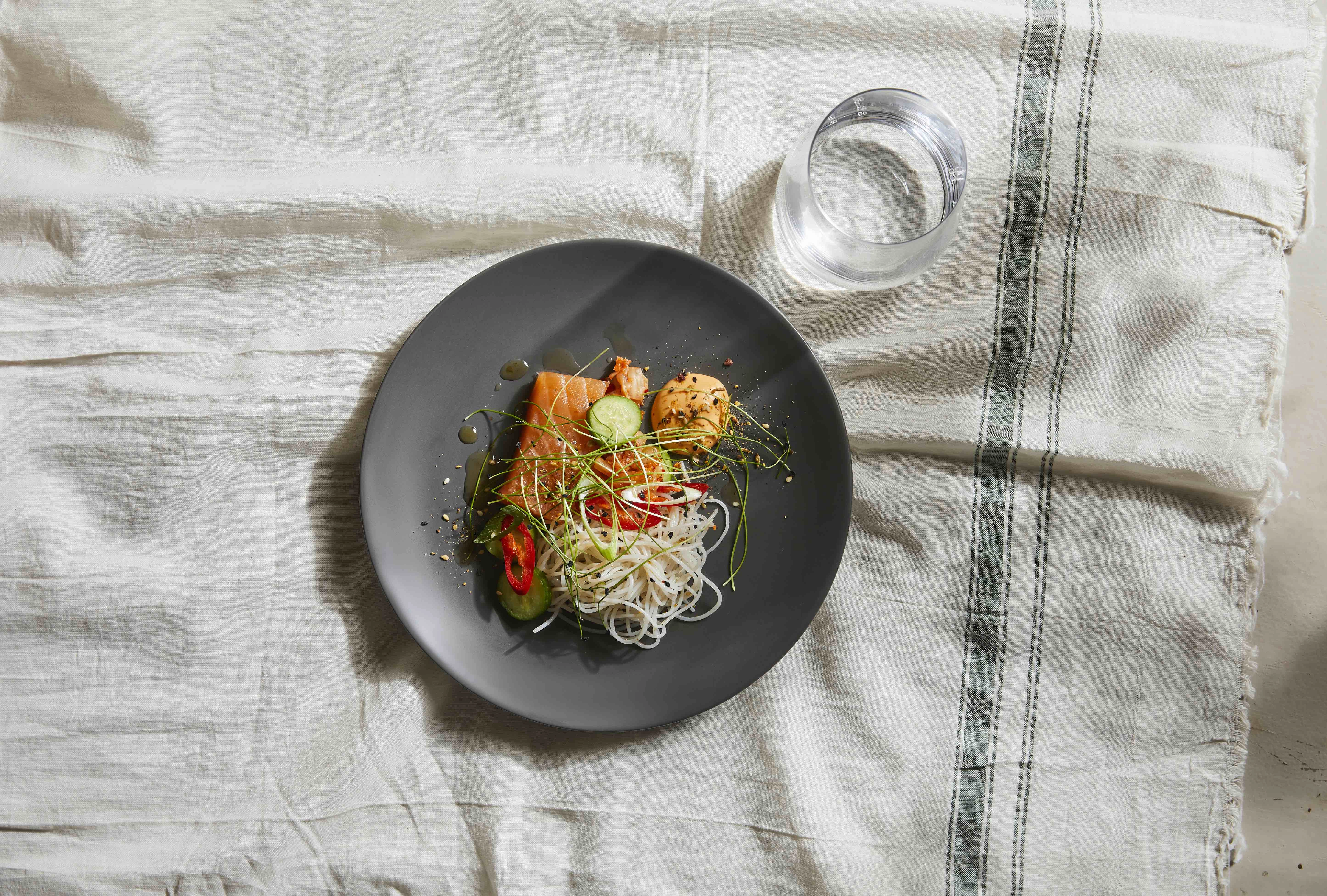 Seated meal