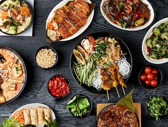 Pan Asian Menu