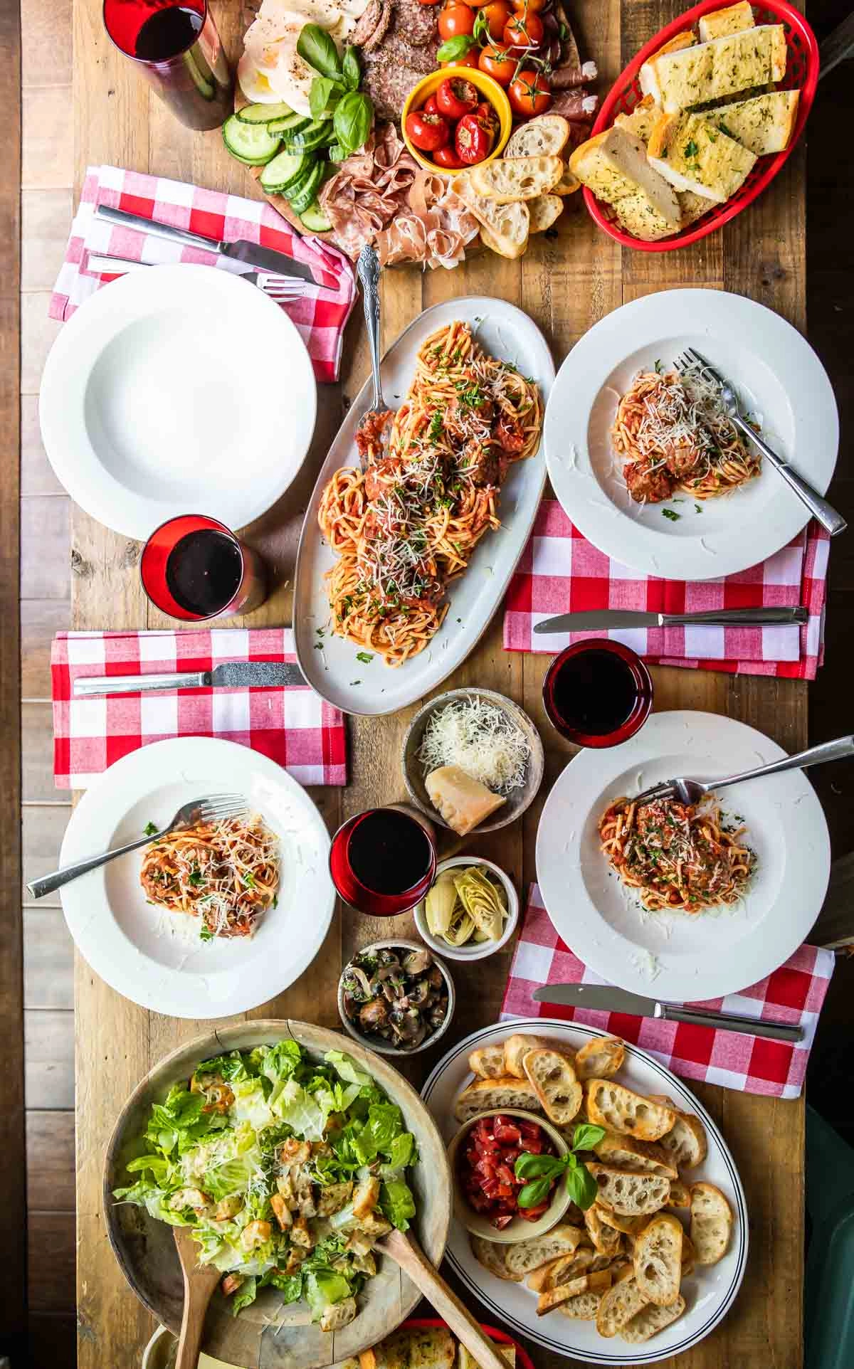 Italian dinner