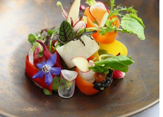 Fine dining with wine pairing