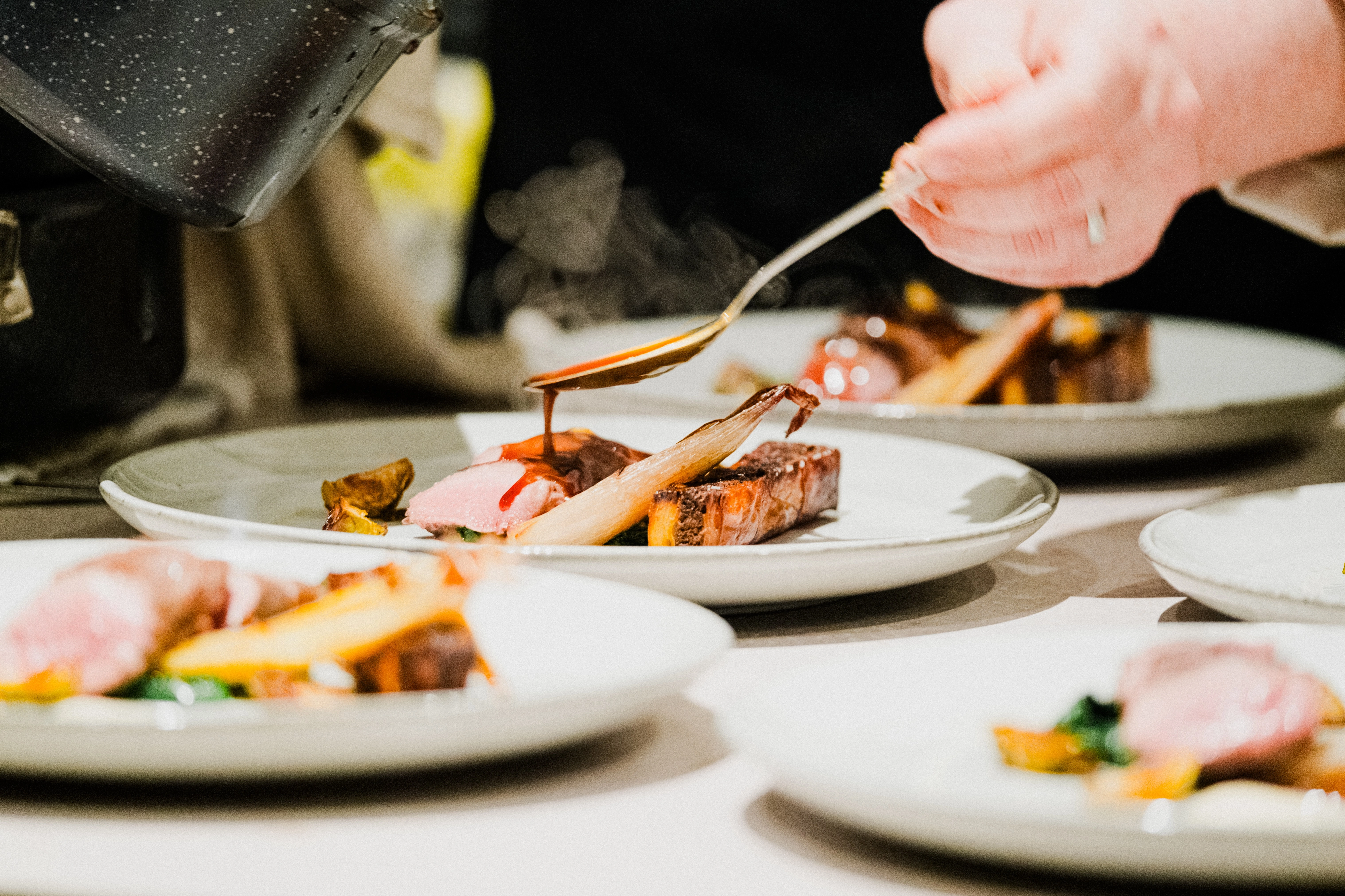 Italian tasting menu