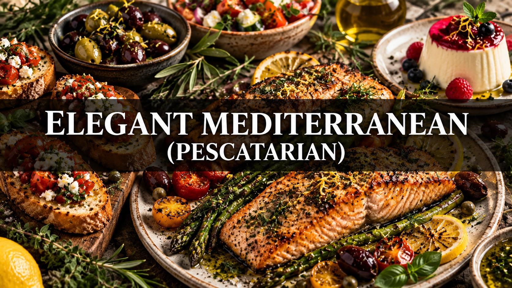 Elegant Mediterranean (Pescatarian)
