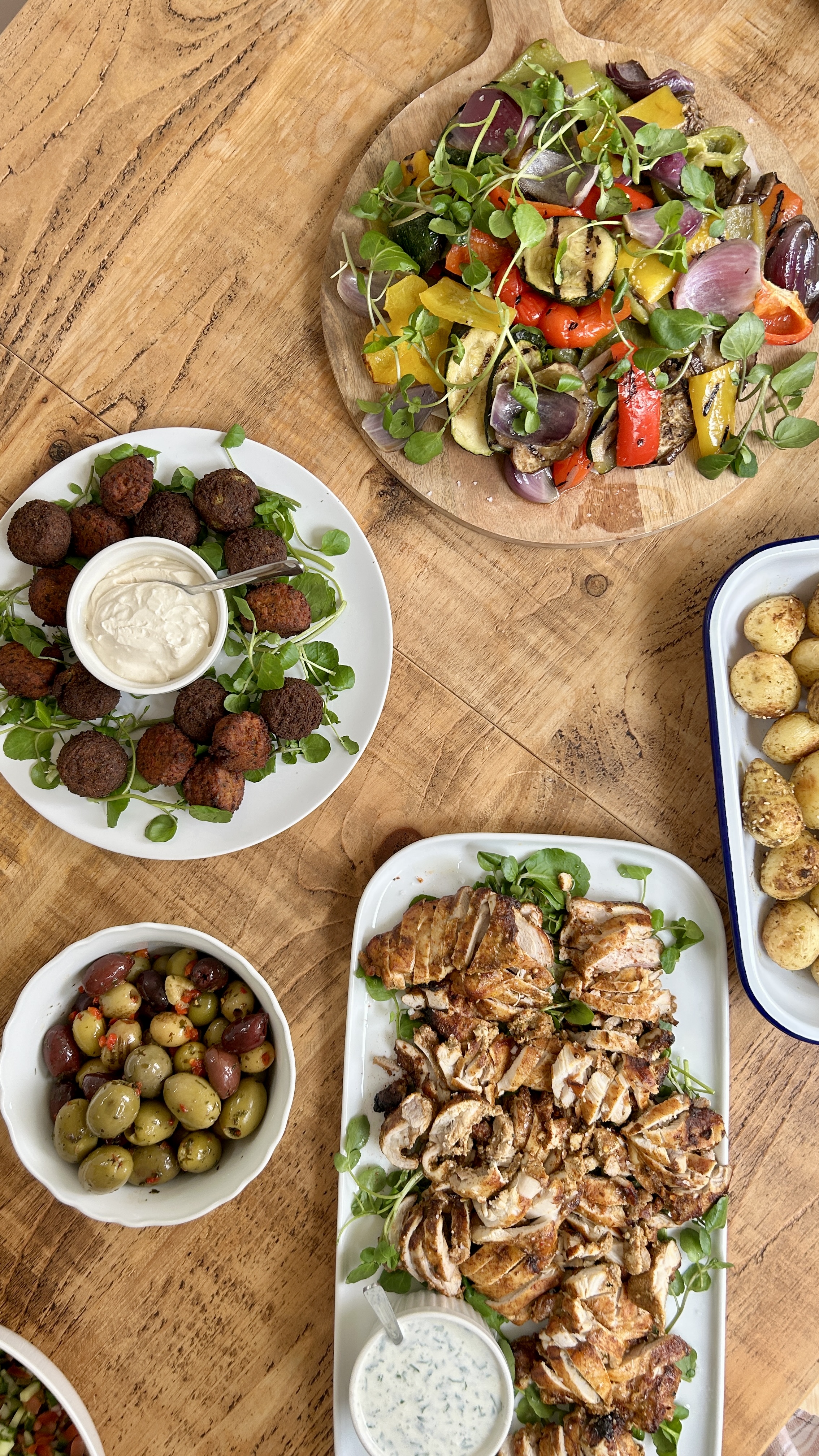 Chef Lauren's Grilled/BBQ friendly summer menu menu image