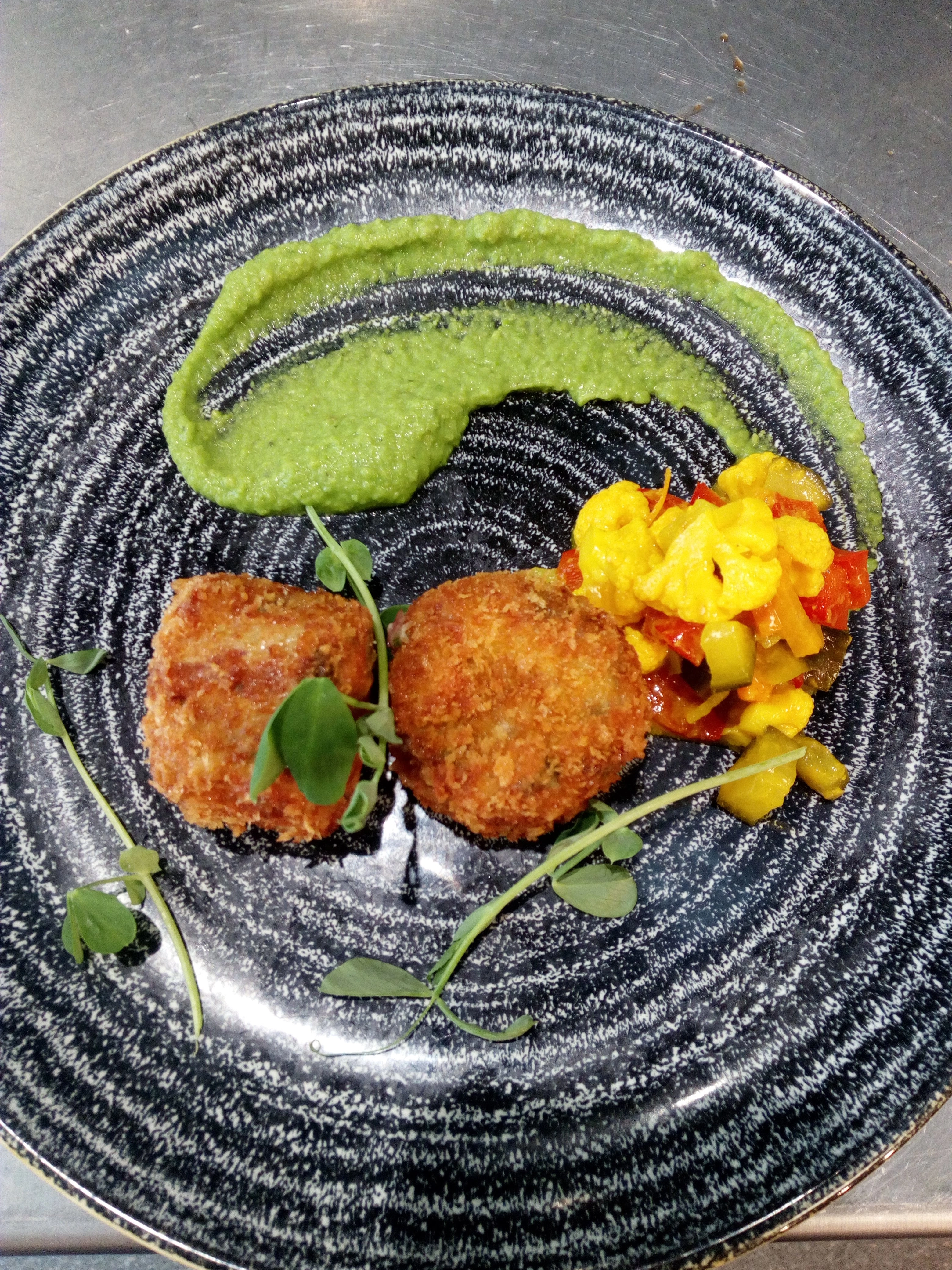 3 course modern British