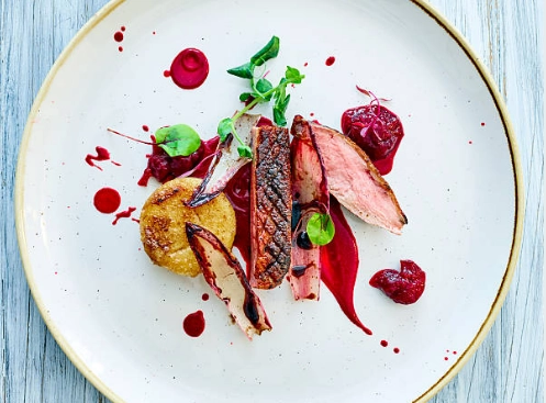 Elegant 3 course Fine Dining