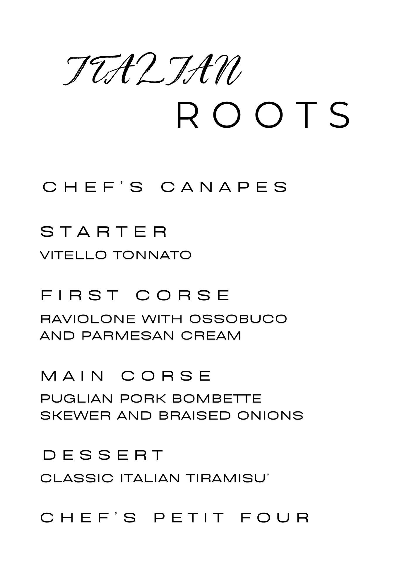 Italian Roots