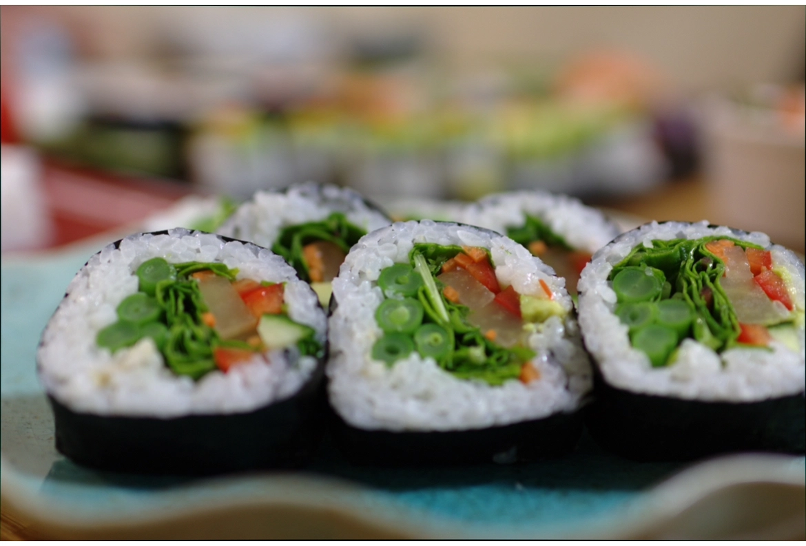 Sushi for canapé party