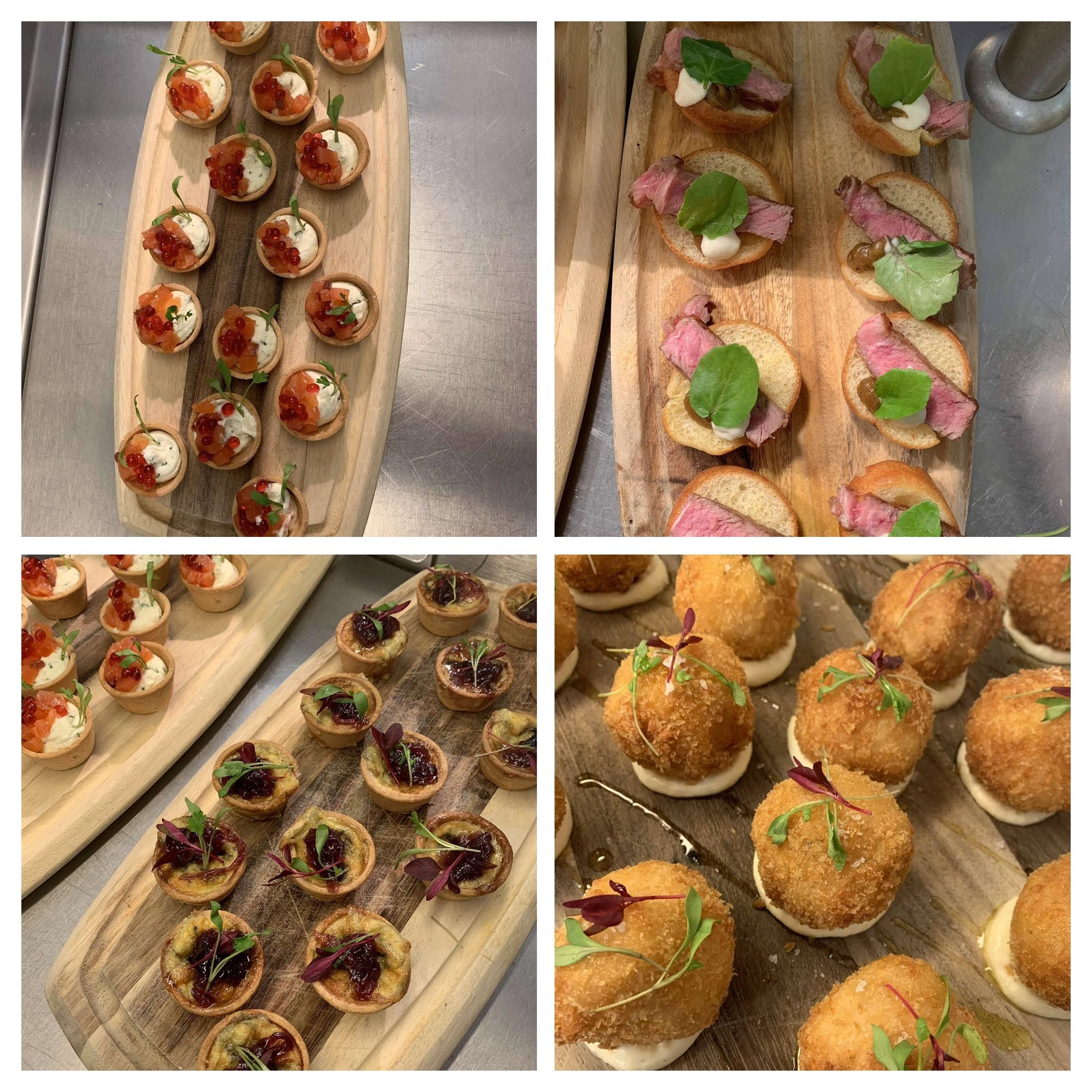 Canape selection