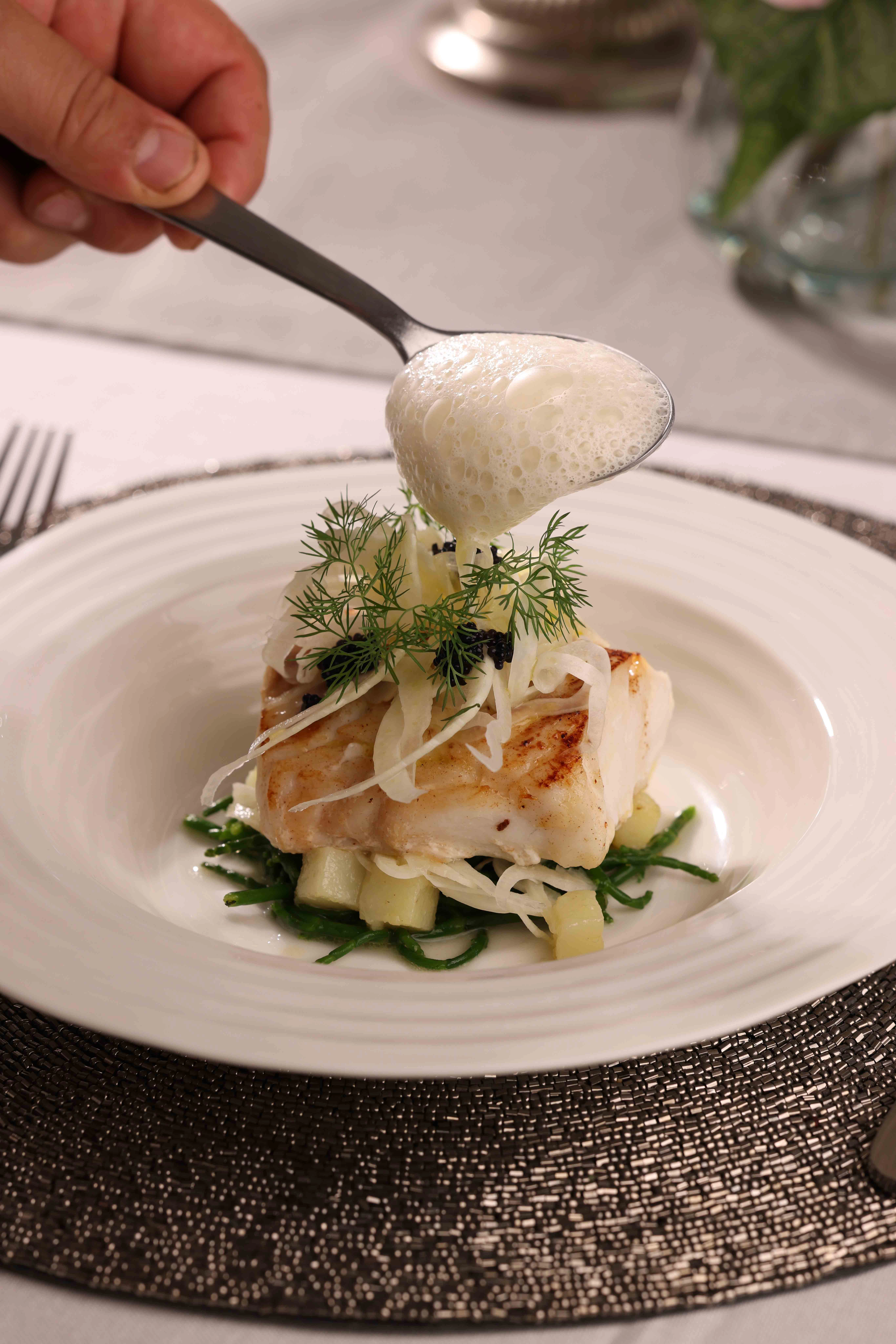 Five course menu