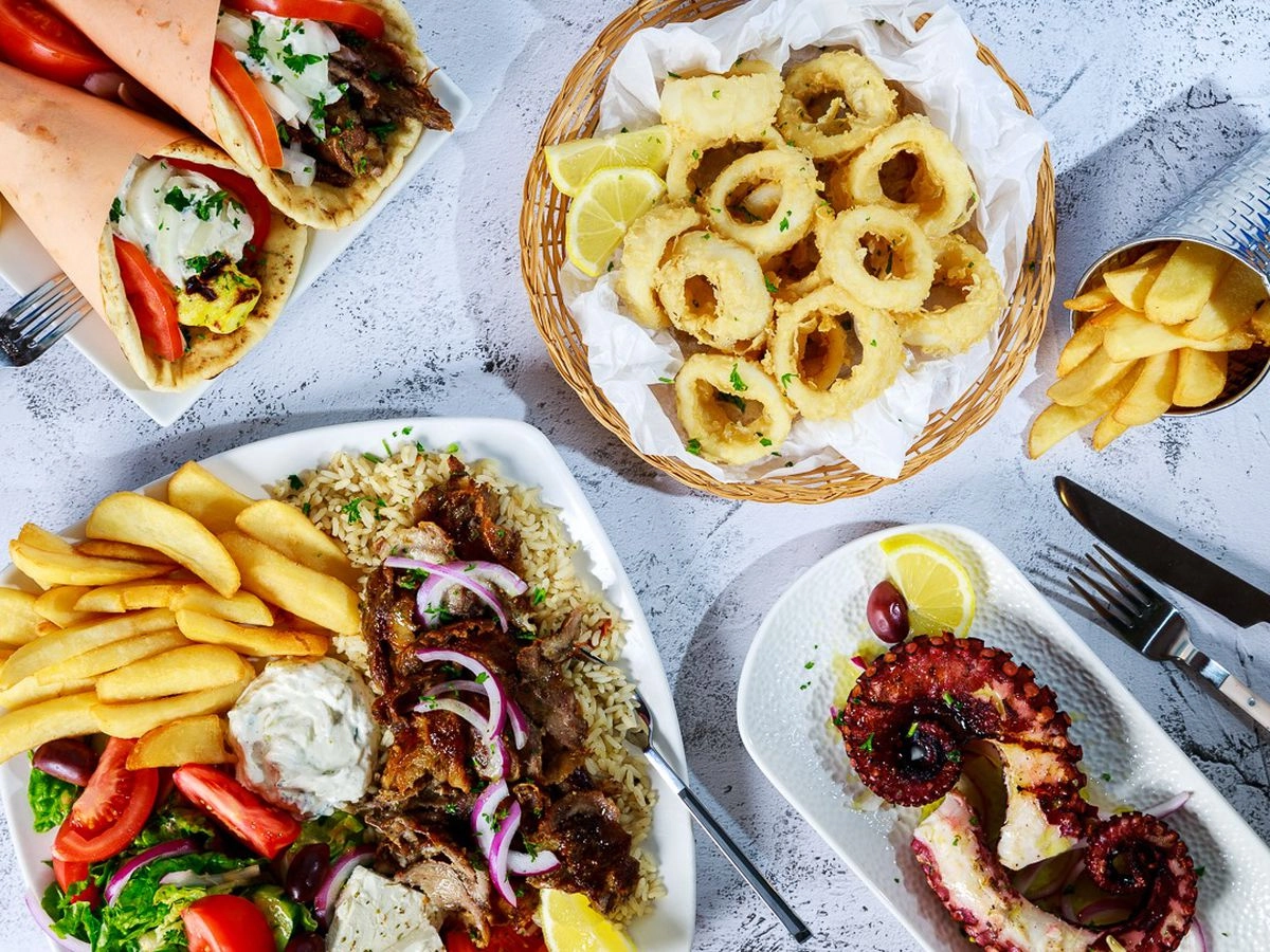 Greek Deluxe menu