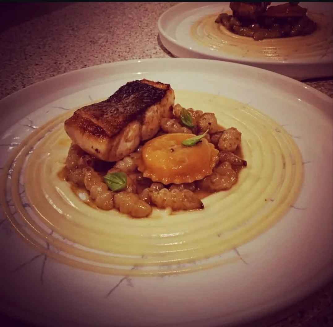 A Taste of Winter 9 course pescatarian tasting menu