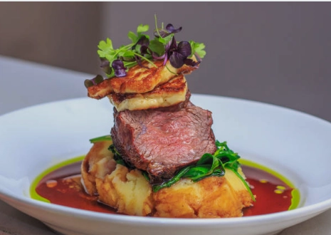 Plated 3 course dinner