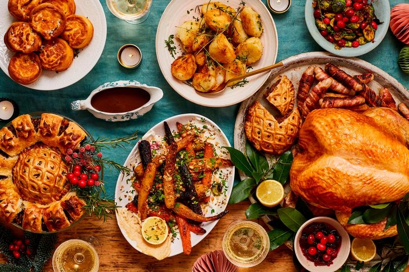 Luxury Festive Christmas Feast