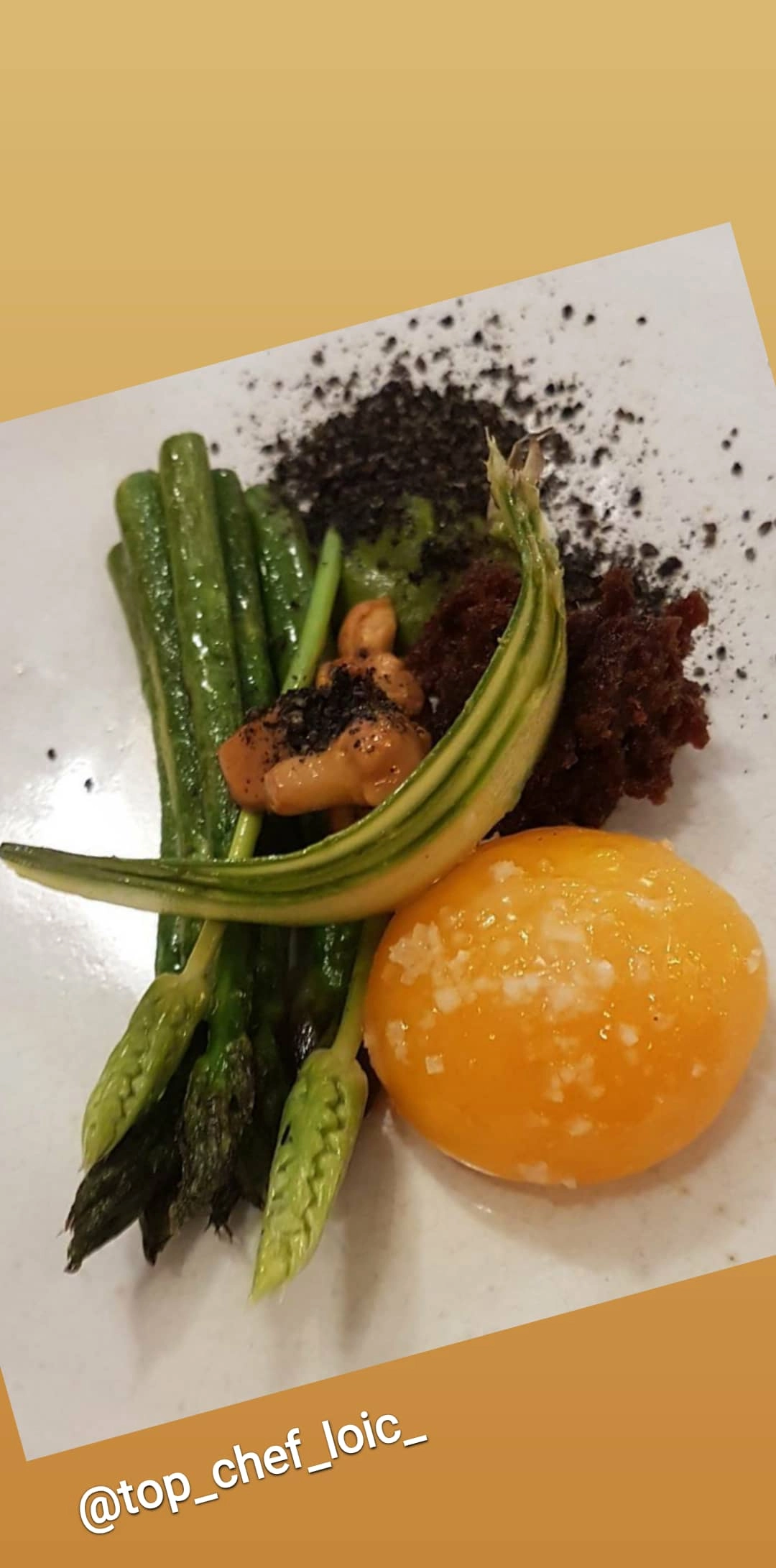 French Menu a la carte