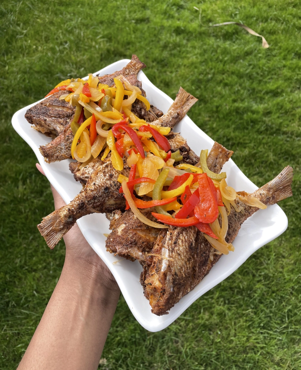 West African/Caribbean sharing menu