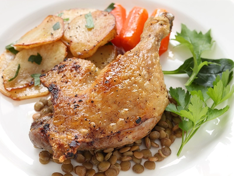 Morden European dish