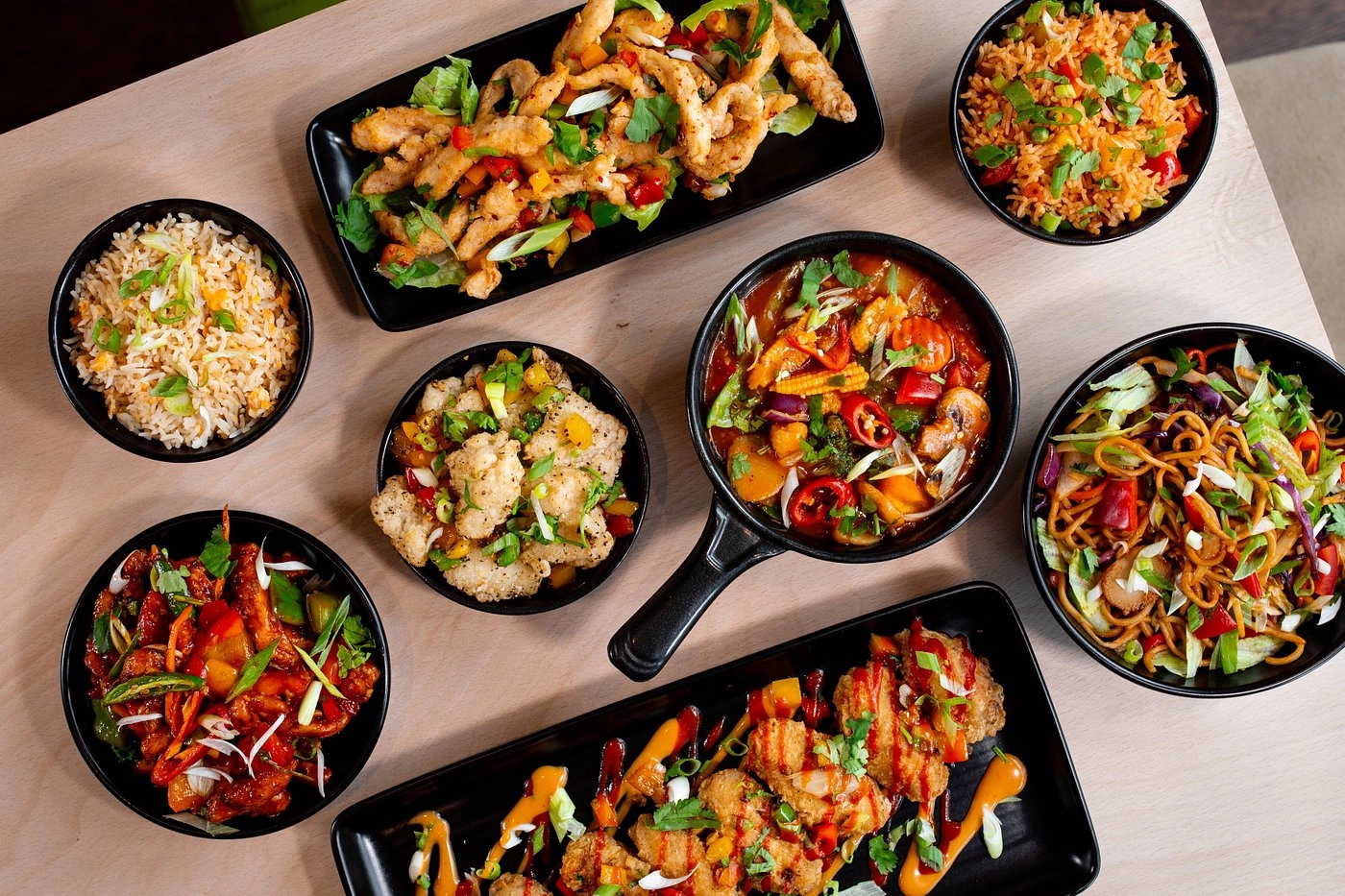 Indo - Chinese Menu