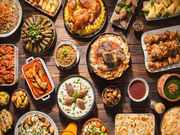 Middle Eastern Menu