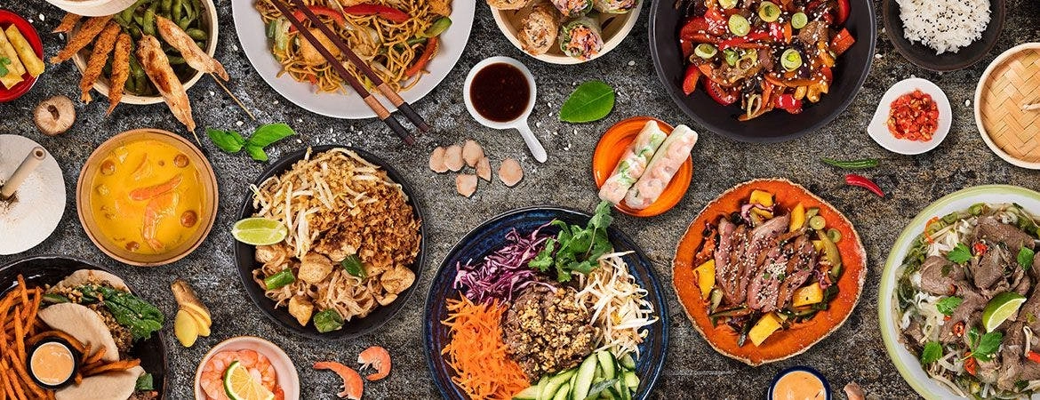 Pan East-Asian Family Style Dinner