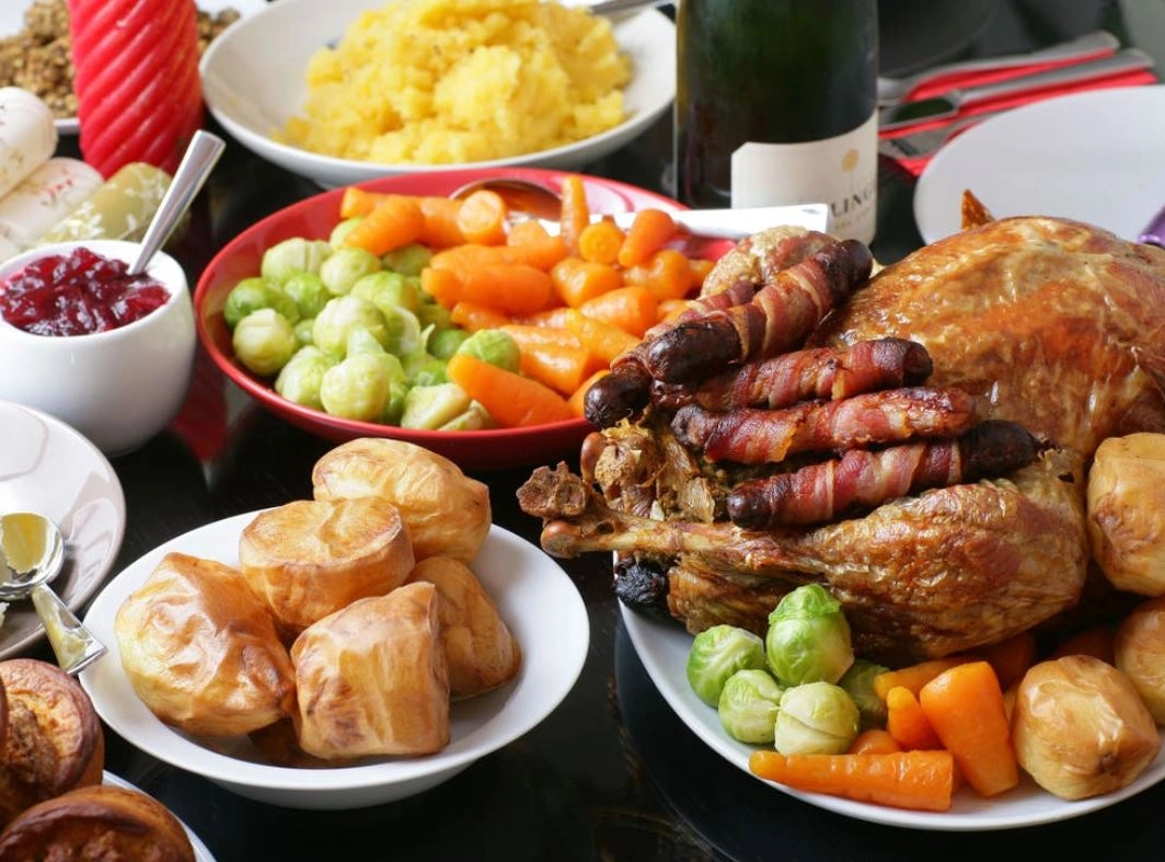 Christmas menu