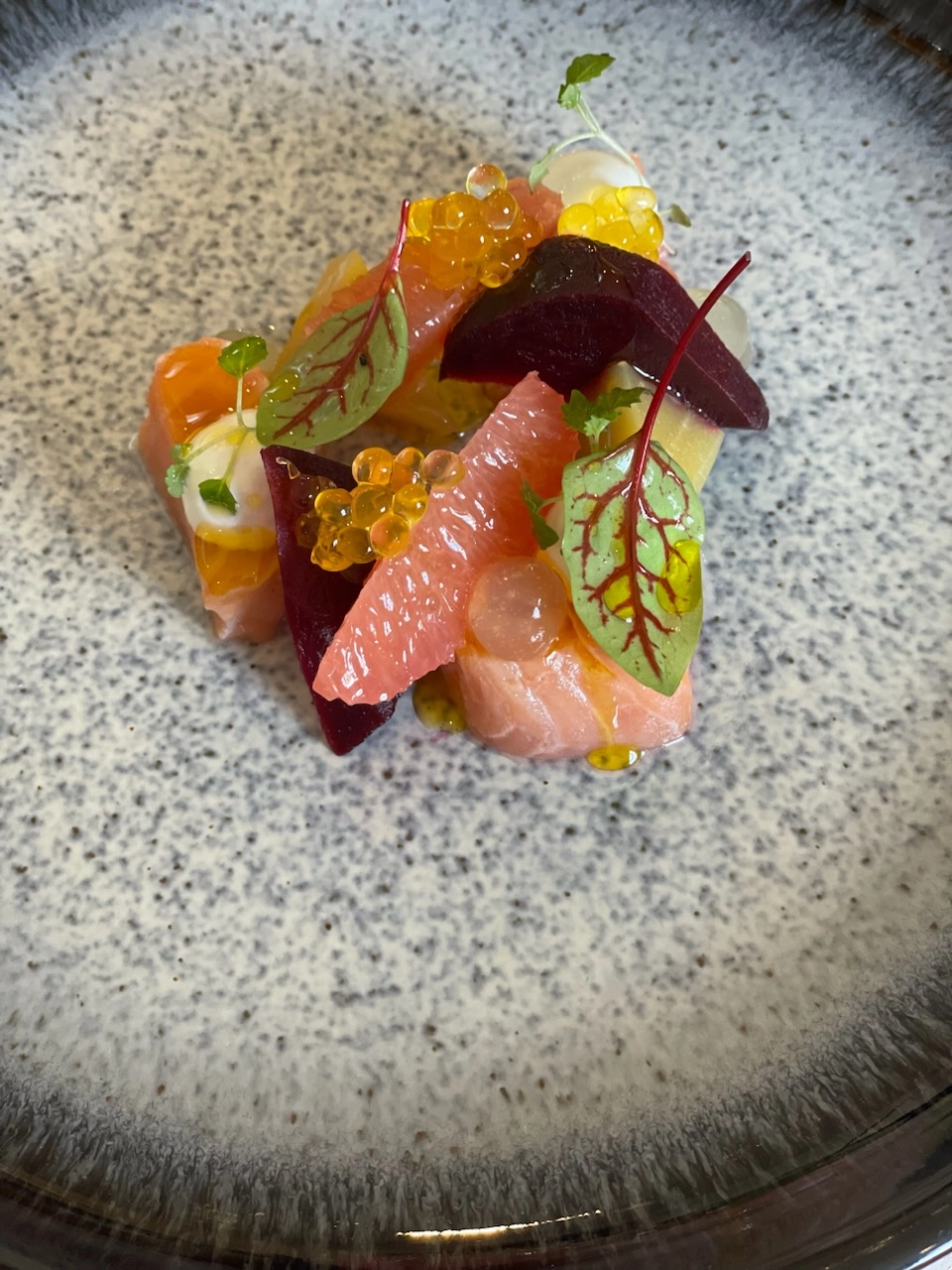 High-end 8-course Tasting Menu