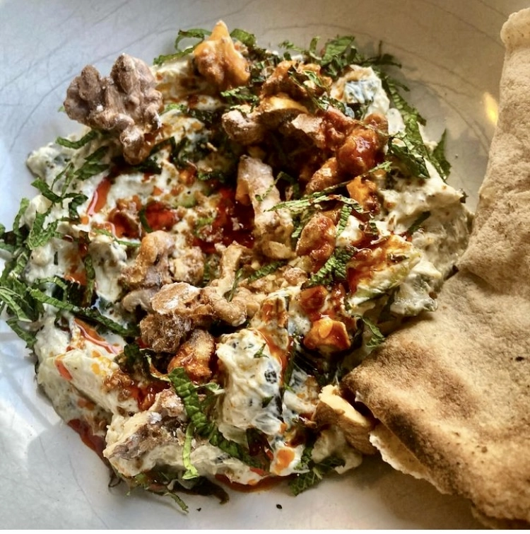 Levantine menu for sharing