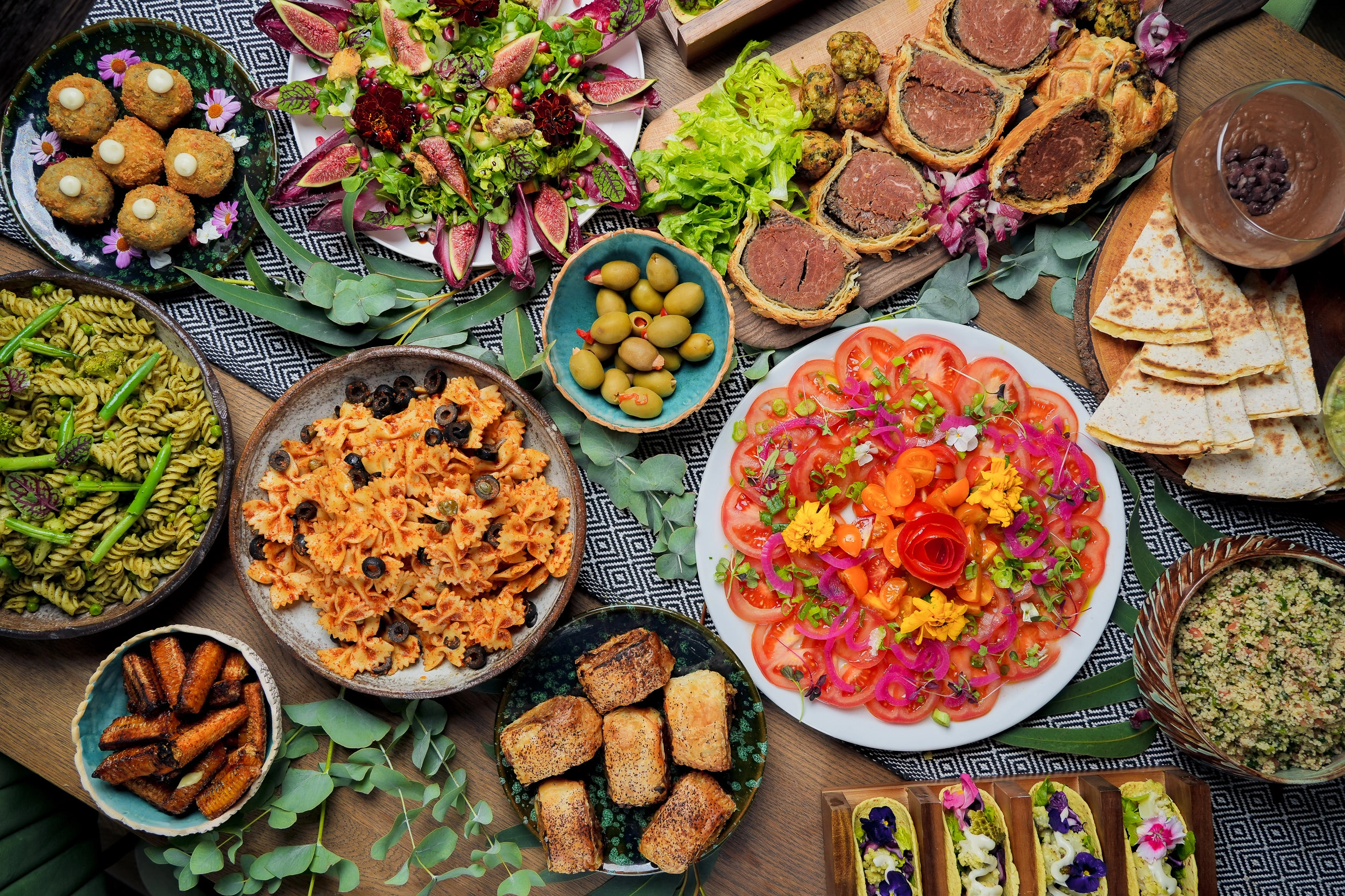 Plant Based Feasting Menu