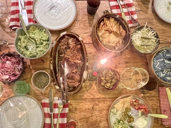 Chef Kelly B's La cantina (Mexican festin) menu image