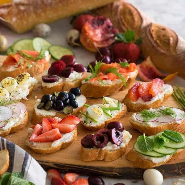 Chef Miyoung F's canapés menu image