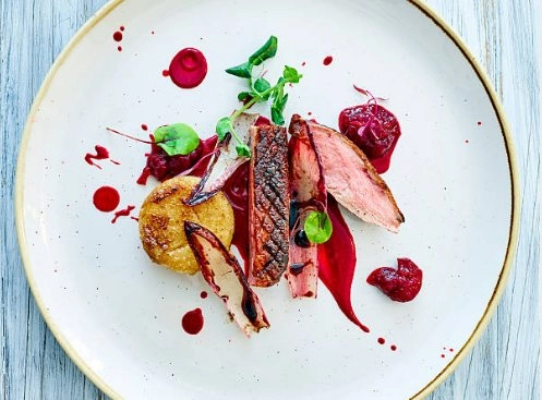 Chef Carl S's Elegant 3 course Fine Dining menu image