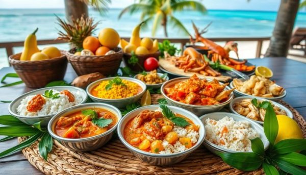 Chef TRISHA Y's FUN FUSION Caribbean Asian menu image