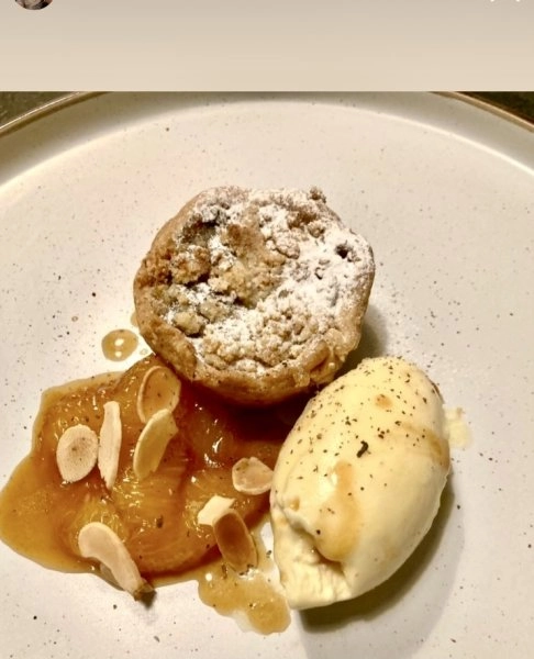 Chef Nick J's Festive dining sample menu image