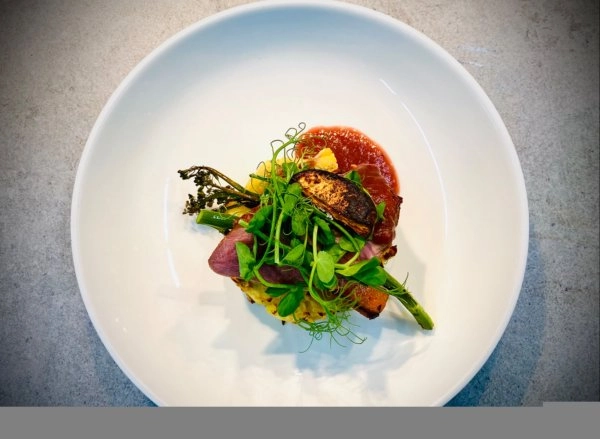 Chef Cedric C's European mash up menu image