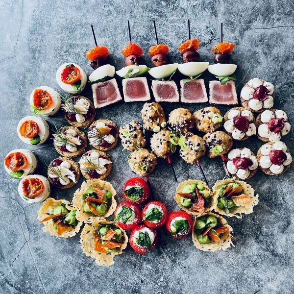 Chef Viny K's Canapes and Bowl Food menu image