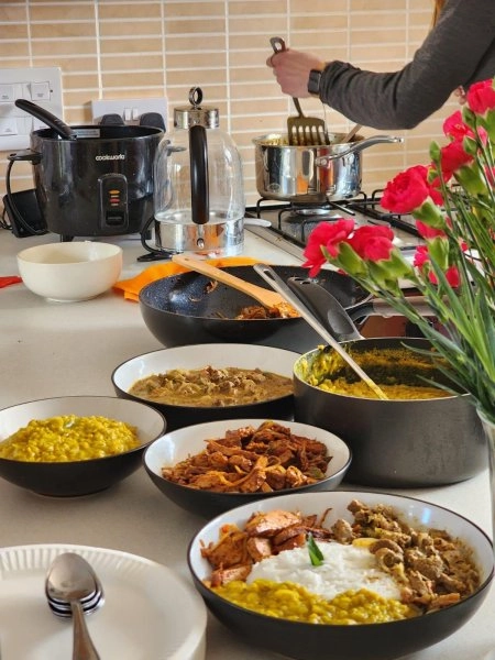 Chef Fazlan F's Ceylon spice menu image
