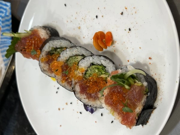 Chef Andrew W's Japanese sushi experience menu image