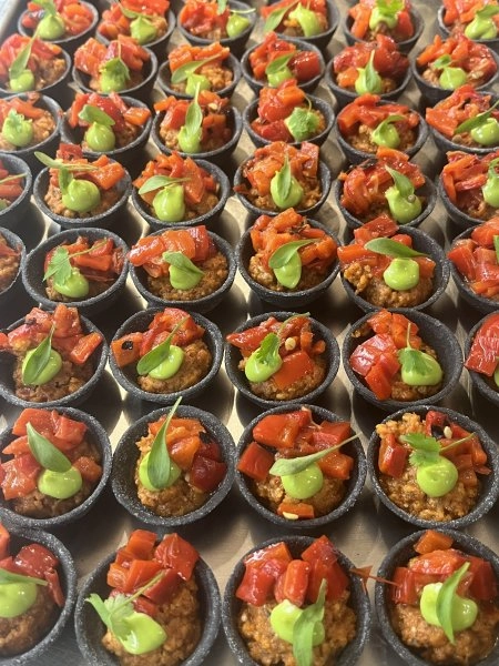 Chef Luke M's Canapé Events menu image