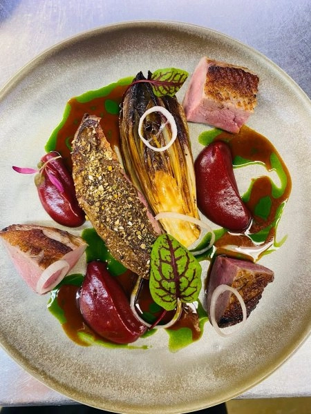 Chef Bohus T's Pan Asian Fusion 5 course menu menu image