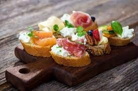Chef Agata W's Canapé Treats menu image