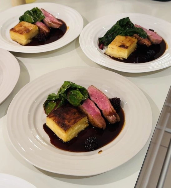 Chef Salim D's journey through classic and contemporary French cuisine menu image