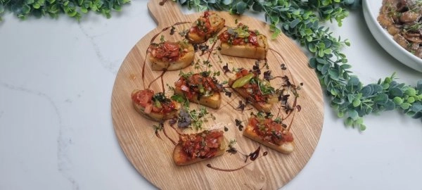 Chef Mark B's Italian Canapé Selection menu image