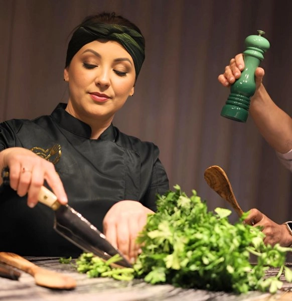 Chef Selma A's Global Fusion Dining Experience menu image
