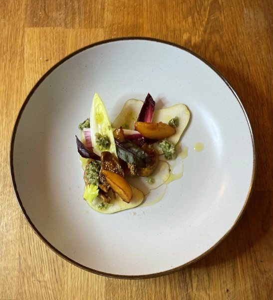 Chef Jon G's Modern British Vegetarian A La Carte menu image