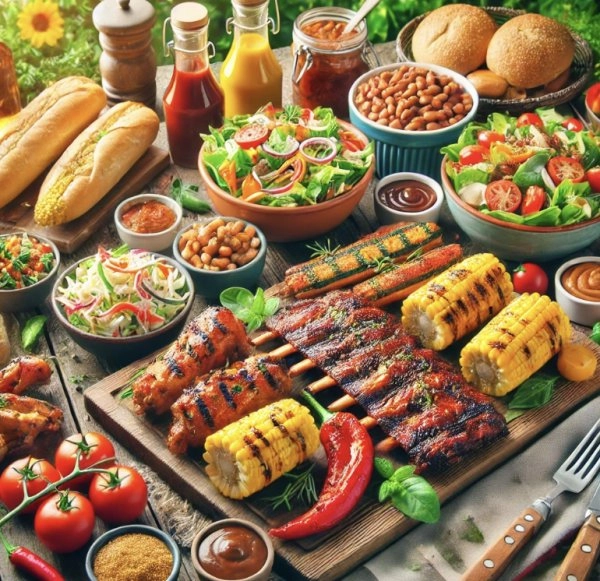 Chef Hind B's BBQ Style Menu menu image