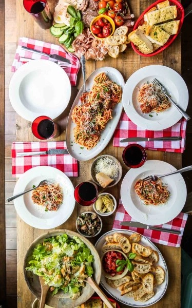 Chef Miyoung F's Italian dinner menu image