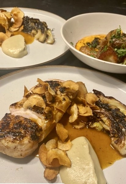 Chef Nick J's British Summer Party menu image