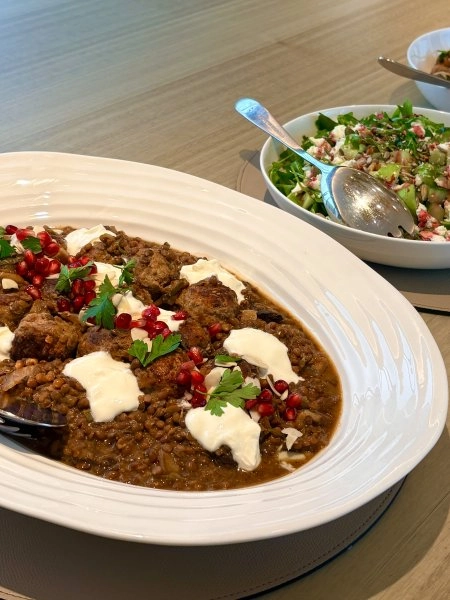 Chef Cecily W's Middle Eastern Inspired Menu menu image