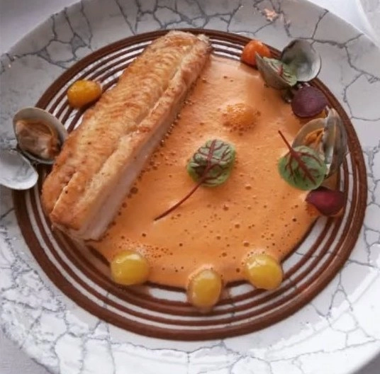 Chef Andrew J's A Taste of Summer 5 course pescatarian tasting menu menu image